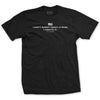 I Don't Worry About Stress Mattis Quote T-shirt - BLACK