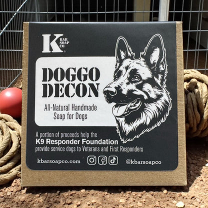 Doggo Decon Natural Dog Shampoo Bar