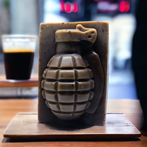 Reveille Coffee Scent Grenade Soap