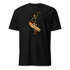 Infantry Pin-Up with M4 M203 and Bottle T-Shirt - BLACK