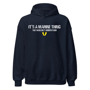 It's a Marine Thing Hoodie