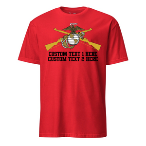 Infantry Custom T-shirt- Leatherneck For Life