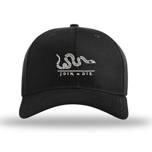 Join or Die Structured Hat - Black