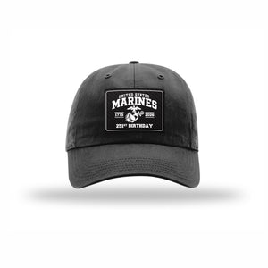 251st USMC Birthday Carbon Fiber Patch Dad Hat