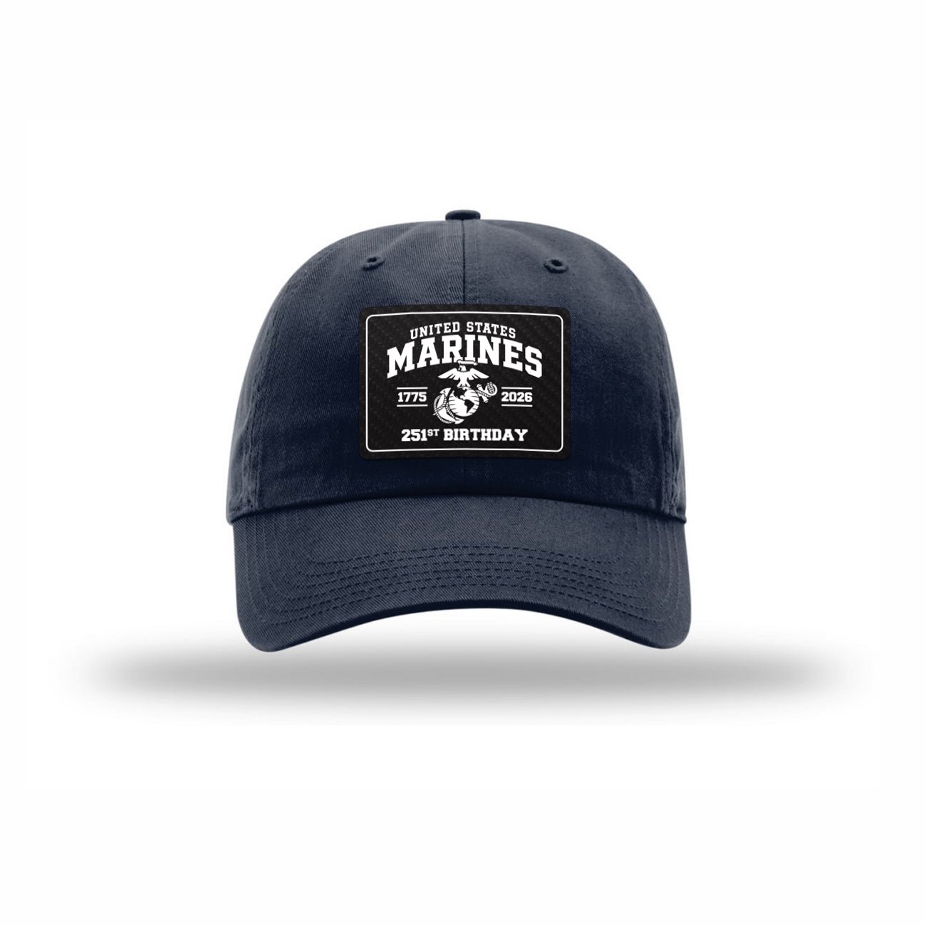 251st USMC Birthday Carbon Fiber Patch Dad Hat