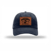 251st USMC Birthday Leatherette Patch Dad Hat - NAVY