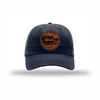 Tun Tavern Birthplace Circle Leatherette Patch Dad Hat - NAVY