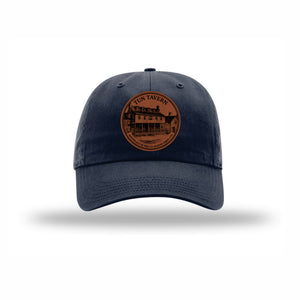 Tun Tavern Birthplace Circle Leatherette Patch Dad Hat