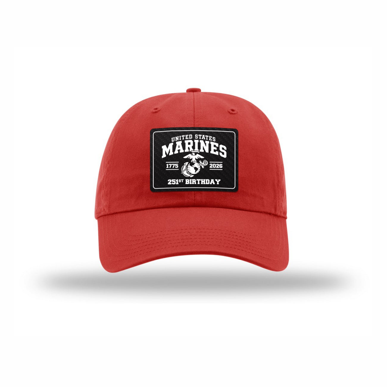 251st USMC Birthday Carbon Fiber Patch Dad Hat