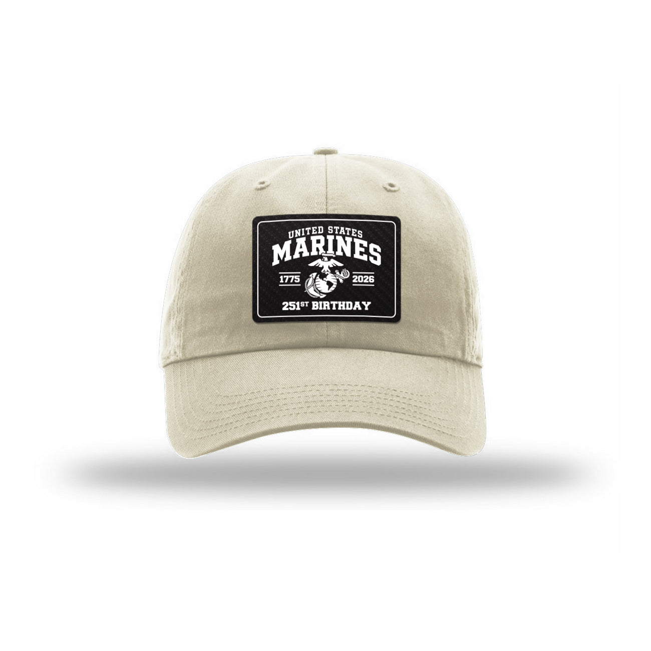 251st USMC Birthday Carbon Fiber Patch Dad Hat