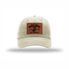 251st USMC Birthday Leatherette Patch Dad Hat - STONE