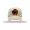 Tun Tavern Birthplace Circle Leatherette Patch Dad Hat - STONE