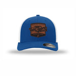 Flexfit Tun Tavern Born in a Bar Cask Leatherette Patch Structured Trucker