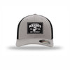 Flexfit 251st USMC Birthday Carbon Fiber Patch Structured Trucker - SILVER/BLACK
