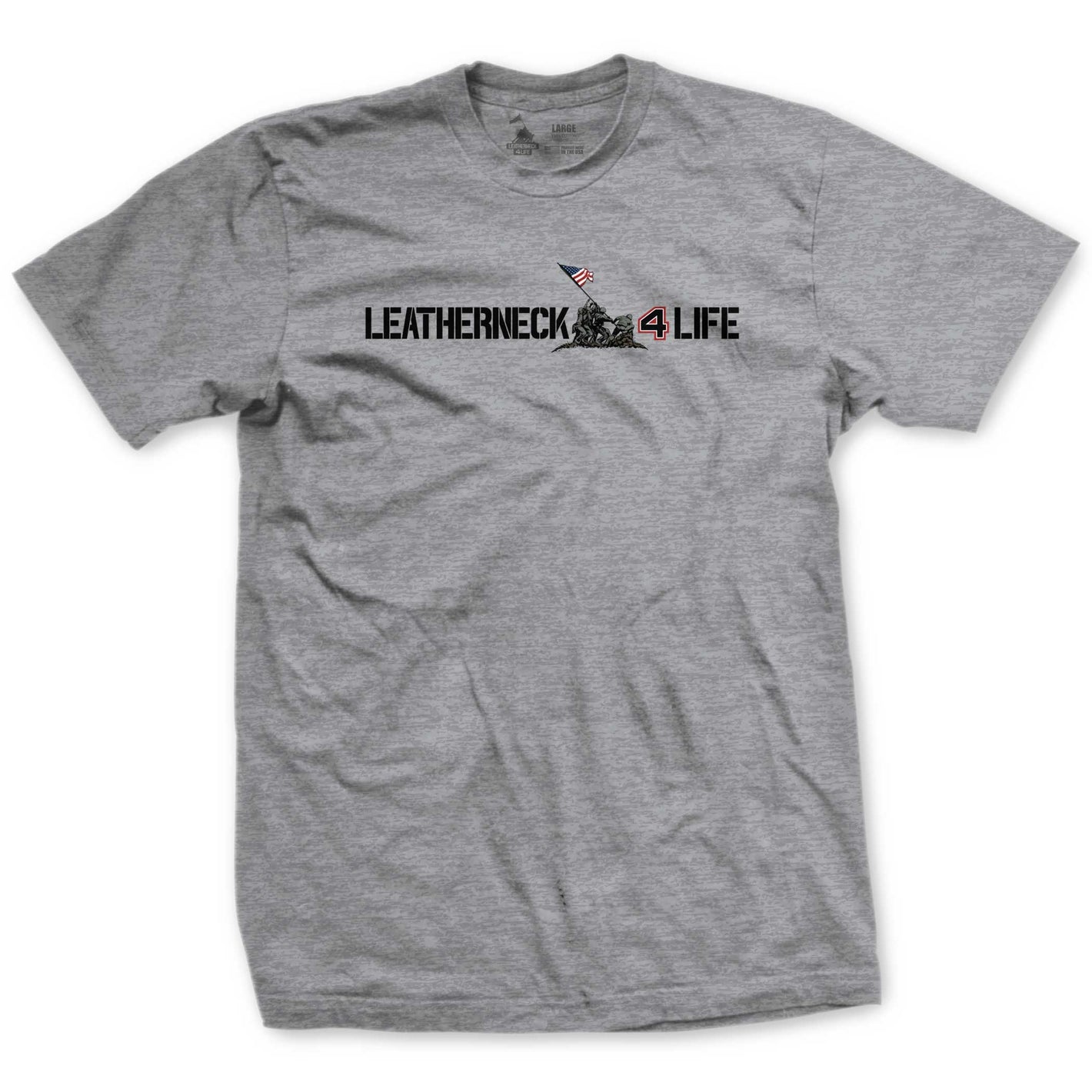 The Leatherneck For Life Logo T-Shirt