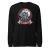 VMFA-122 Werewolves Squadron Long Sleeve T-Shirt - Black
