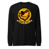 VMFA-211 Wake Island Avengers Squadron Long Sleeve T-Shirt - Black