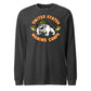 80's Retro Bulldog Dog Tag Long Sleeve T-Shirt
