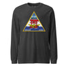 Marine Corps Air Station Iwakuni Long Sleeve T-Shirt - Charcoal Heather