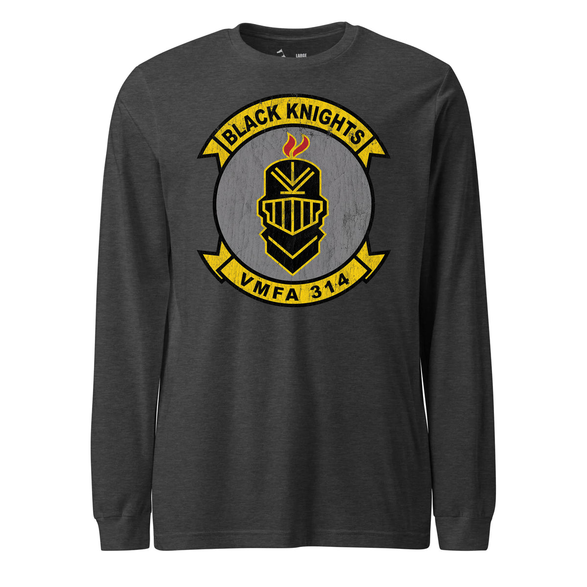 VMFA-314 Black Knights Squadron — Charcoal Heather