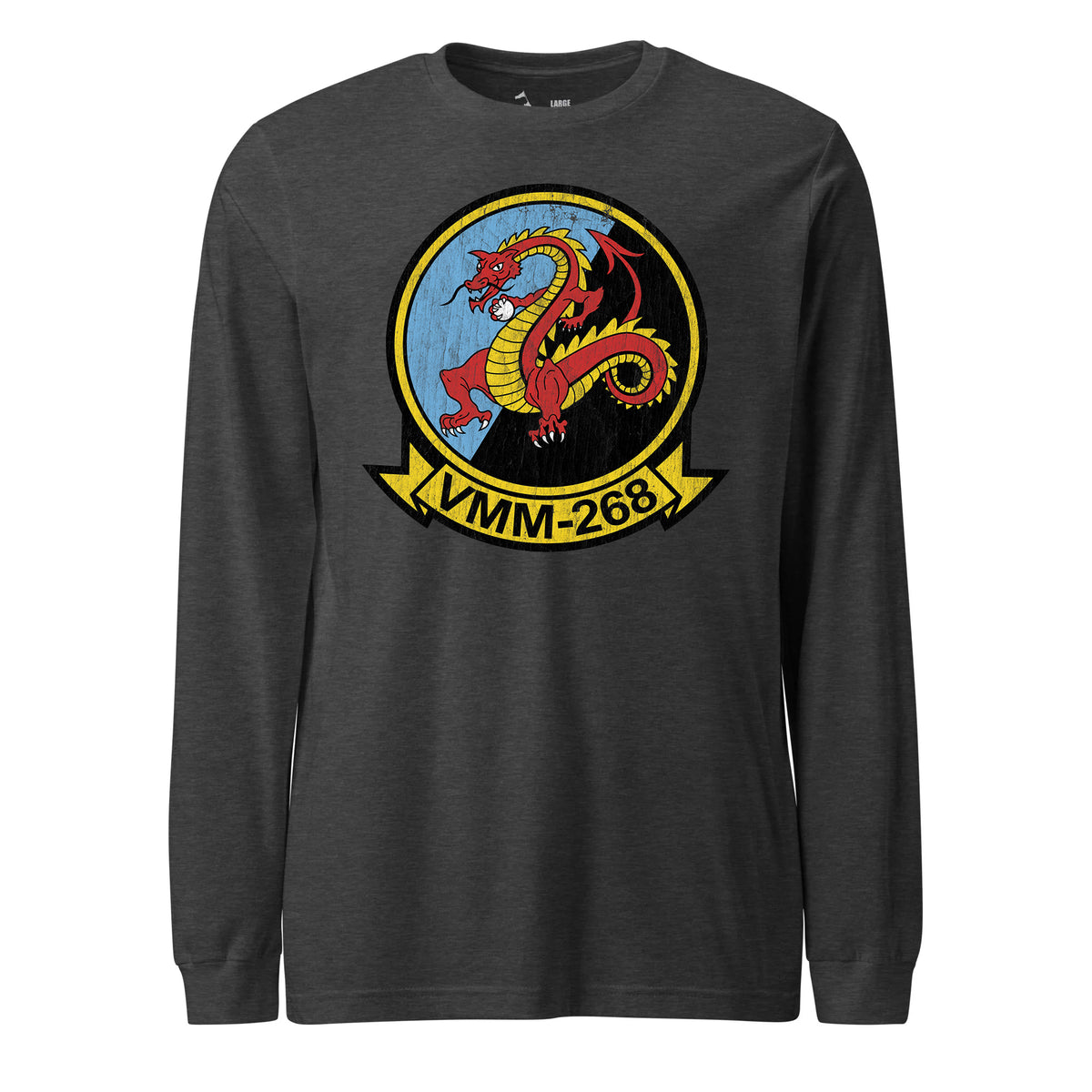 VMM-268 Red Dragons Squadron — Charcoal Heather