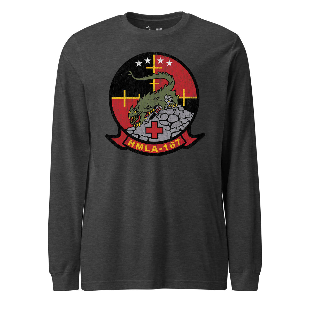 HMLA-167 Warriors Squadron — Charcoal Heather