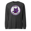 VMM-364 Purple Foxes Squadron Long Sleeve T-Shirt - Charcoal Heather
