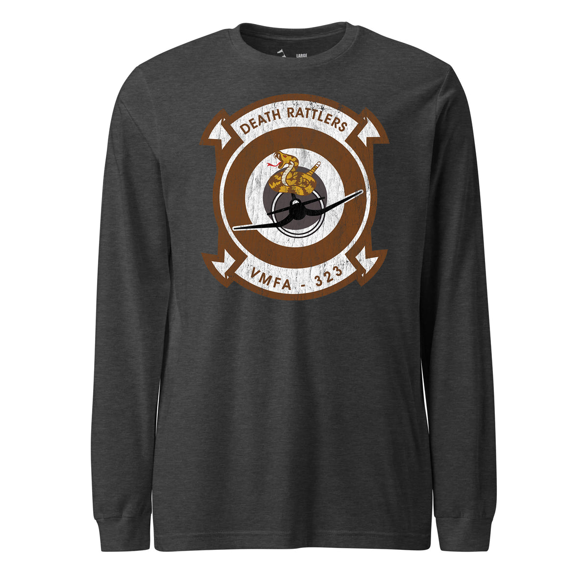 VMFA-323 Death Rattlers Squadron — Charcoal Heather