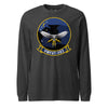 VMFAT-502 Flying Nightmares Squadron Long Sleeve T-Shirt - Charcoal Heather