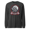 VMFA-122 Werewolves Squadron Long Sleeve T-Shirt - Charcoal Heather