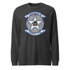 VMFA-112 Cowboys Squadron Long Sleeve T-Shirt - Charcoal Heather