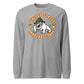 80's Retro Bulldog Dog Tag Long Sleeve T-Shirt
