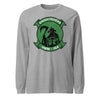 VMM-164 Knightriders Squadron Long Sleeve T-Shirt - Heather Grey