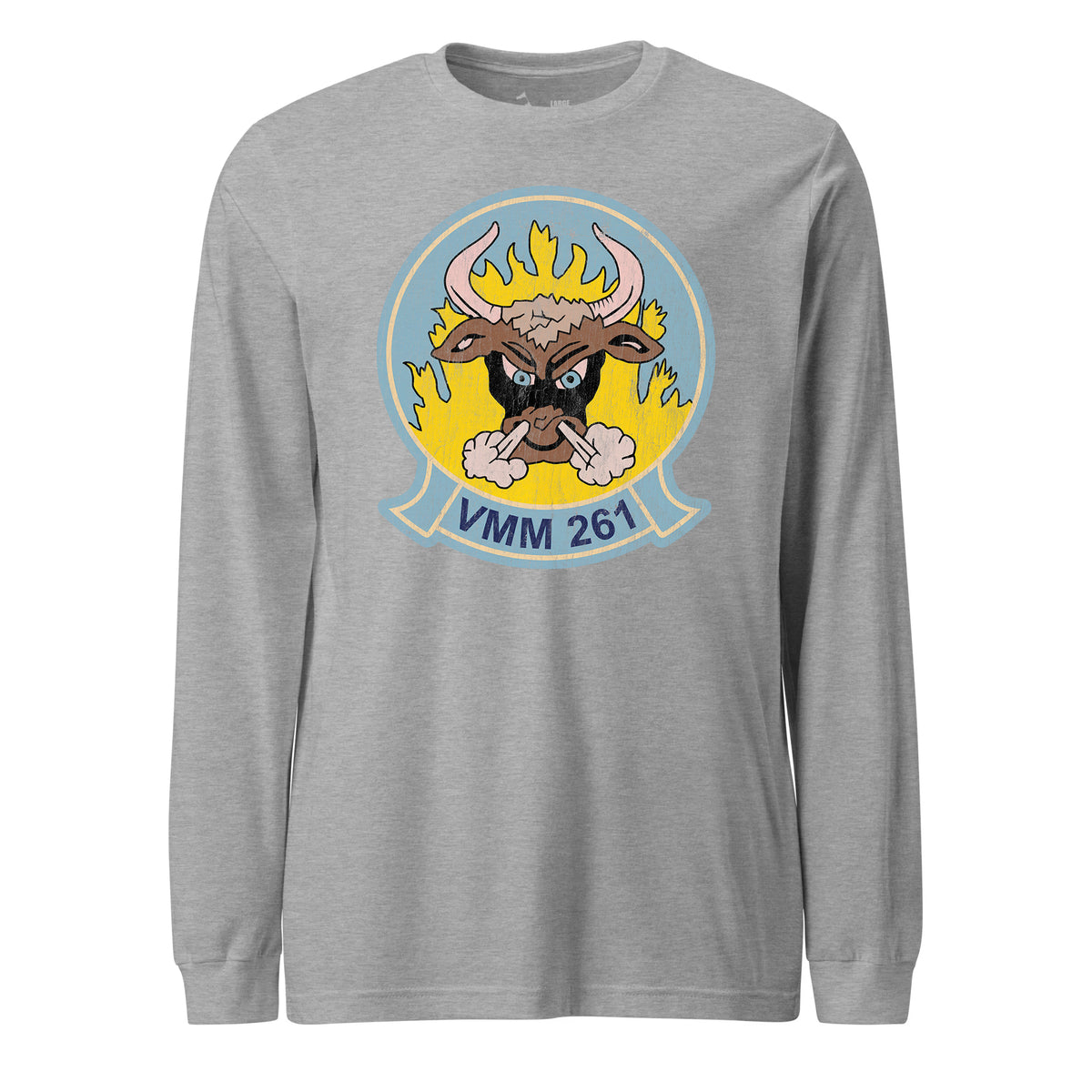 VMM-261 Raging Bulls Squadron — Heather Grey