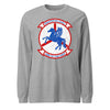 VMM-161 Greyhawks Long Sleeve T-Shirt - Heather Grey