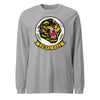 VMFA-542 Tigers Squadron Long Sleeve T-Shirt - Heather Grey