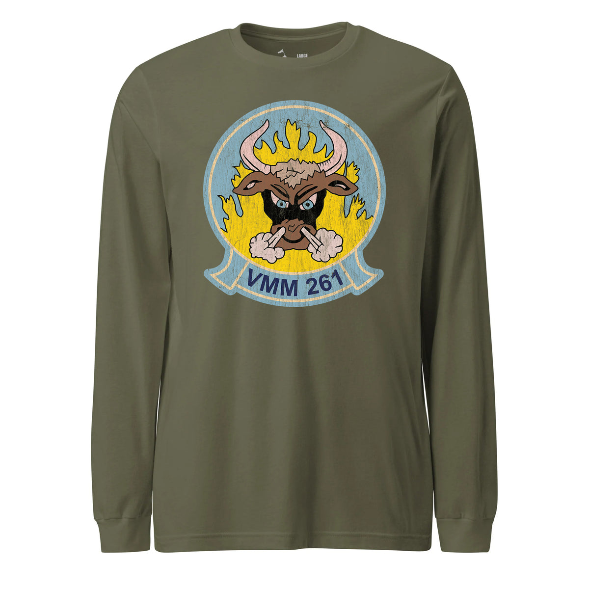 VMM-261 Raging Bulls Squadron — OD Green