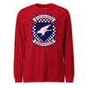 VMFA-533 Hawks Squadron Long Sleeve T-Shirt - Red