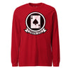 VMFA-231 Ace of Spades Squadron Long Sleeve T-Shirt - Red
