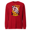 VFMA-312 Checkerboard Squadron Long Sleeve T-Shirt - Red