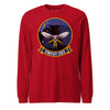 VMFAT-502 Flying Nightmares Squadron Long Sleeve T-Shirt - Red
