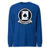 VMFA-231 Ace of Spades Squadron Long Sleeve T-Shirt - Royal