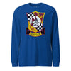 VFMA-312 Checkerboard Squadron Long Sleeve T-Shirt - Royal