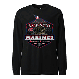 250 Year USMC Anniversary Longsleeve T-shirt