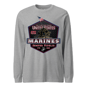 250 Year USMC Anniversary Longsleeve T-shirt