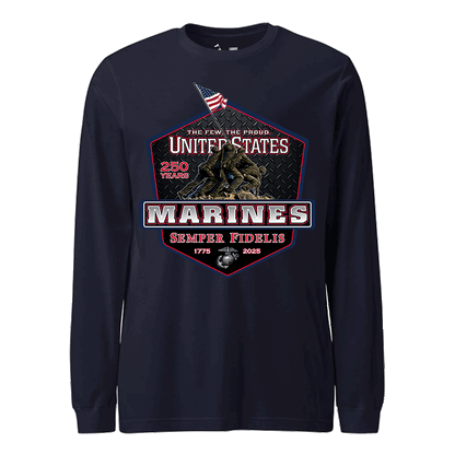 250 Year USMC Anniversary Longsleeve T-shirt