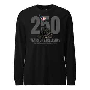 250th USMC Birthday Iwo Jima Longsleeve T-Shirt