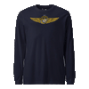 USMC Aviation Wings Longsleeve T-Shirt - NAVY