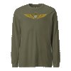 USMC Aviation Wings Longsleeve T-Shirt - OD GREEN