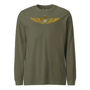 USMC Aviation Wings Longsleeve T-Shirt